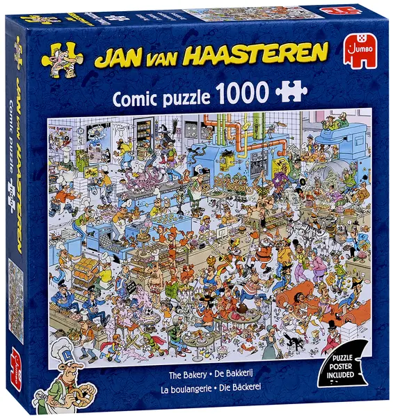 Puzzle Jumbo din 1000 piese - Brutărie