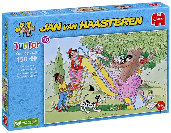 Puzzle Jumbo din 150 piese - Tobogan alunecos