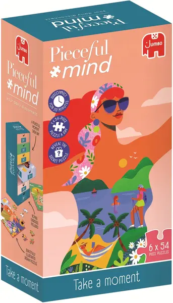 Puzzle Jumbo mini din 6 x 54 piese - Oferă-ți un moment de liniște