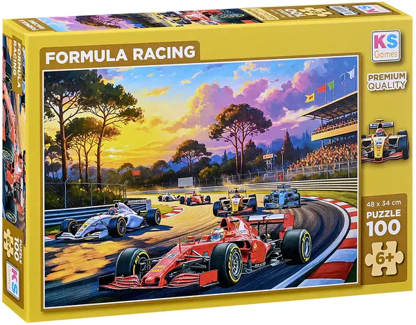 Puzzle KS Games din 100 piese - Formula 1