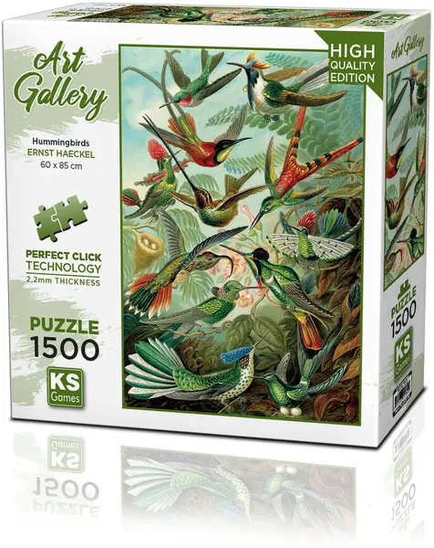 Puzzle KS Games din 1500 piese- Colibri