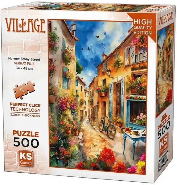 Puzzle KS Games din 500 piese- Alee pietruită