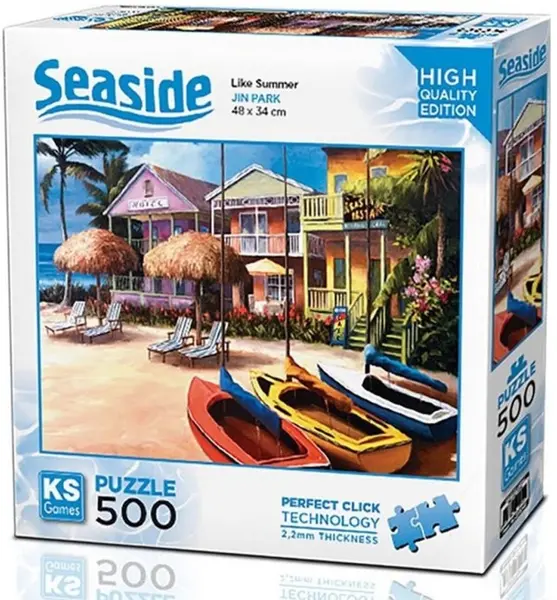 Puzzle KS Games din 500 piese - Bine ați venit la plajă