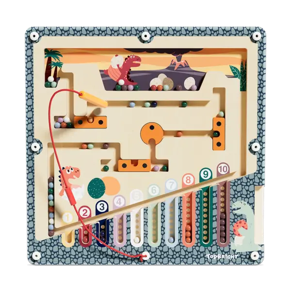 Puzzle labirint - Cursa dinozaurului