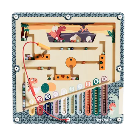 Puzzle labirint - cursa dinozaurului