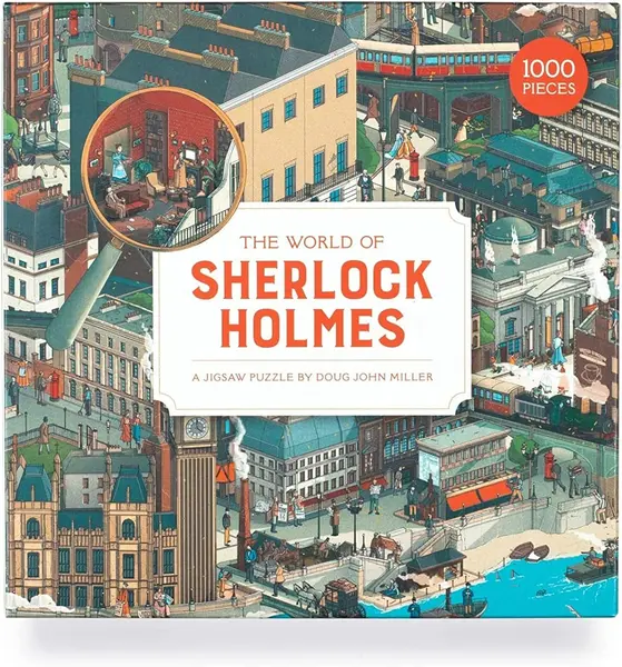 Puzzle Laurence King din 1000 piese - Lumea lui Sherlock Holmes