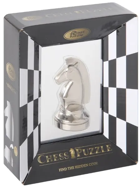 Puzzle logic metalic Hanayama - Cast Chess Knight