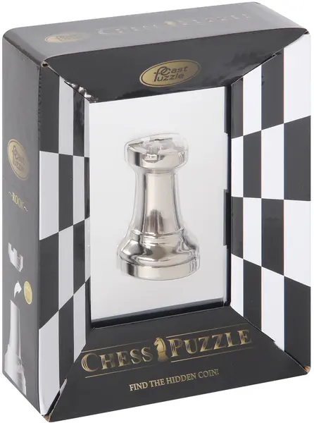Puzzle logic metalic Hanayama - Cast Chess Rook