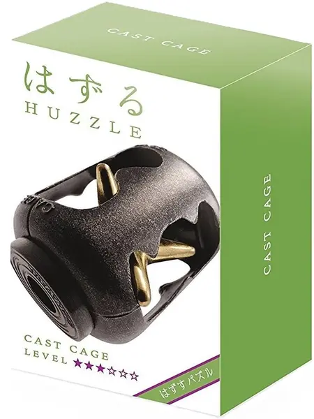Puzzle logic metalic Hanayama - Cast Puzzle Cage Huzzle