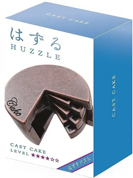 Puzzle logic metalic Hanayama - Cast Puzzle Cake Huzzle