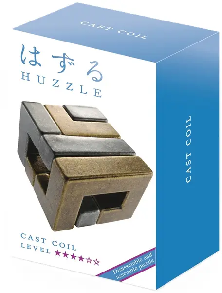 Puzzle logic metalic Hanayama - Cast Puzzle Coil Huzzle