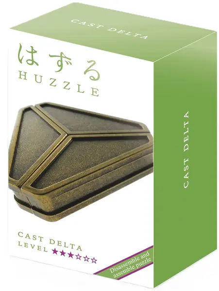 Puzzle logic metalic Hanayama - Cast Puzzle Delta Huzzle