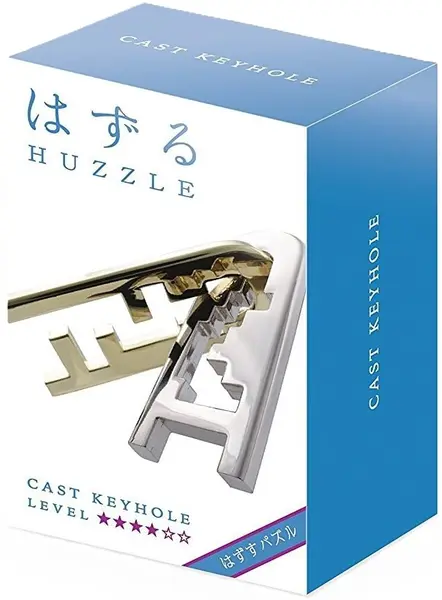 Puzzle logic metalic Hanayama - Cast Puzzle Keyhole Huzzle