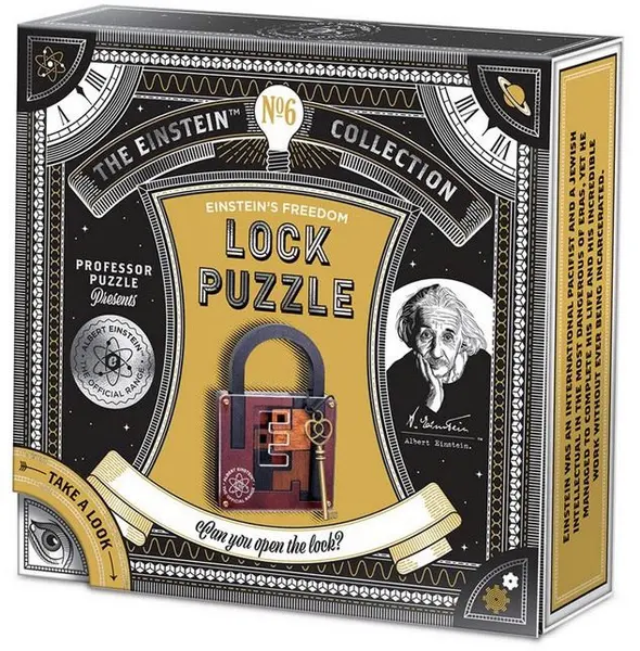 Puzzle logic Professor Puzzle - Albert Einstein