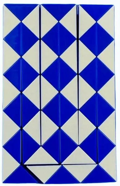 Puzzle logic tip șarpe Raya Toys - Magic Snake, albastru