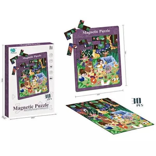 Puzzle magnetic - In excursie | Fanny Elephant