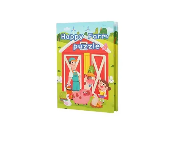 Puzzle magnetic tip carte - Ferma animalelor