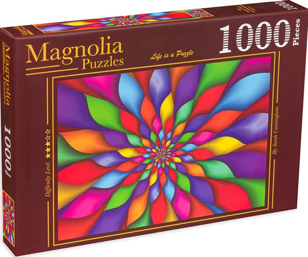 Puzzle Magnolia din 1000 de piese - Culori