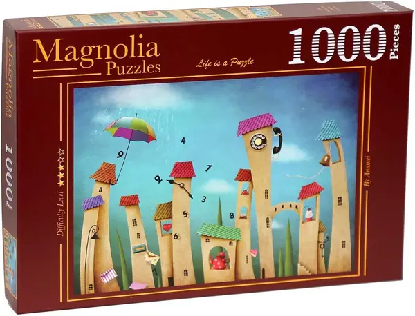 Puzzle Magnolia din 1000 de piese - Dancing City