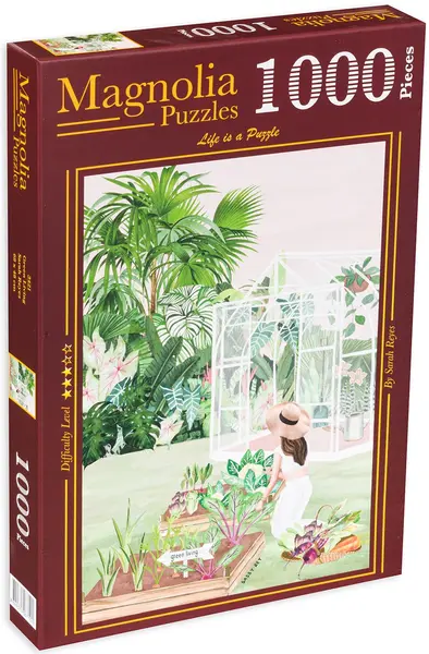 Puzzle Magnolia din 1000 de piese - Gradinarit