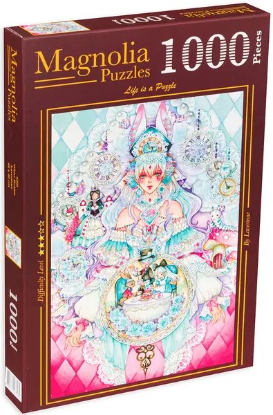 Puzzle Magnolia din 1000 de piese - Iepurele alb