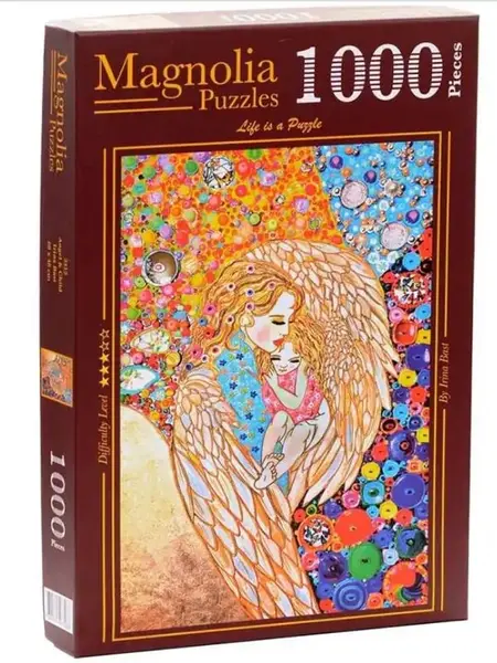 Puzzle Magnolia din 1000 de piese - Înger și copil