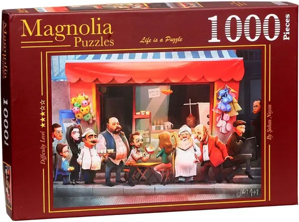 Puzzle Magnolia din 1000 de piese - Symphony of Oddities