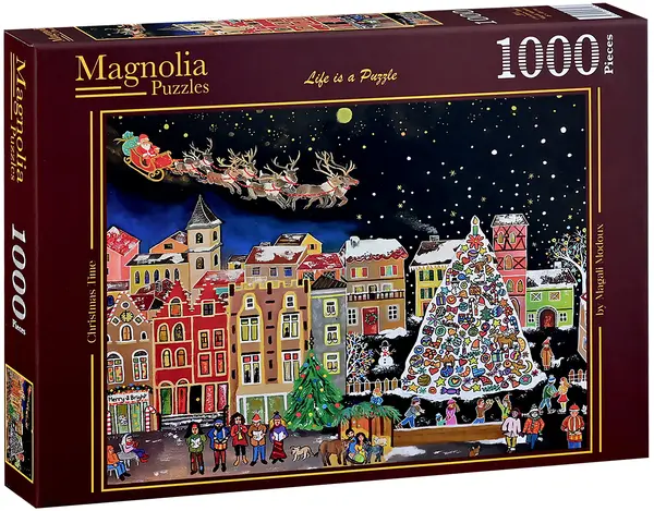 Puzzle Magnolia din 1000 piese - Atmosferă de Crăciun