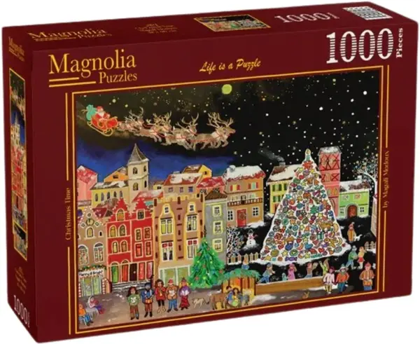 Puzzle Magnolia din 1000 piese - Atmosferă de Crăciun