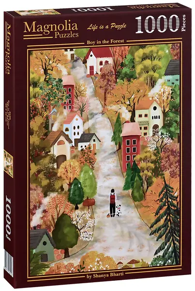 Puzzle Magnolia din 1000 piese - Băiatul din pădure