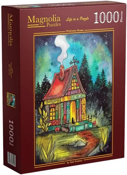 Puzzle Magnolia din 1000 piese - Bine ați venit acasă