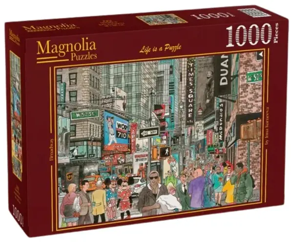Puzzle Magnolia din 1000 piese - Broadway