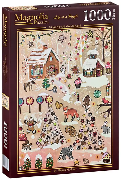 Puzzle Magnolia din 1000 piese - Delicatese de Crăciun