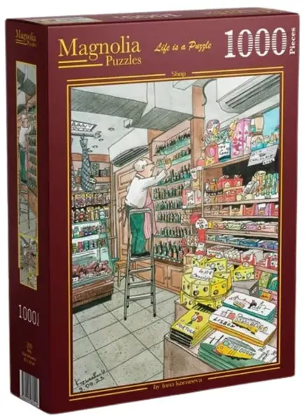 Puzzle Magnolia din 1000 piese - Magazin