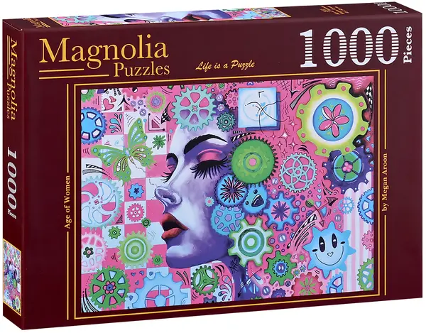 Puzzle Magnolia din 1000 piese - Vârsta femeilor