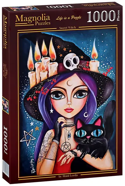 Puzzle Magnolia din 1000 piese - Vrăjitoare dulce