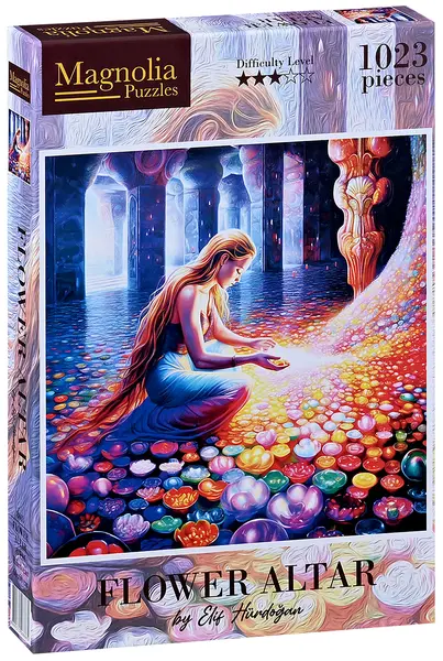 Puzzle Magnolia din 1023 piese - Altarul colorat