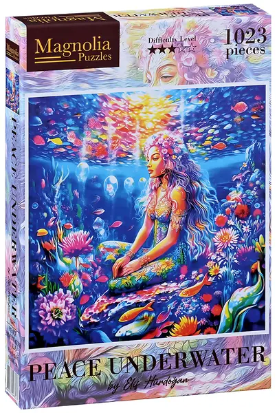 Puzzle Magnolia din 1023 piese - Calm sub apă