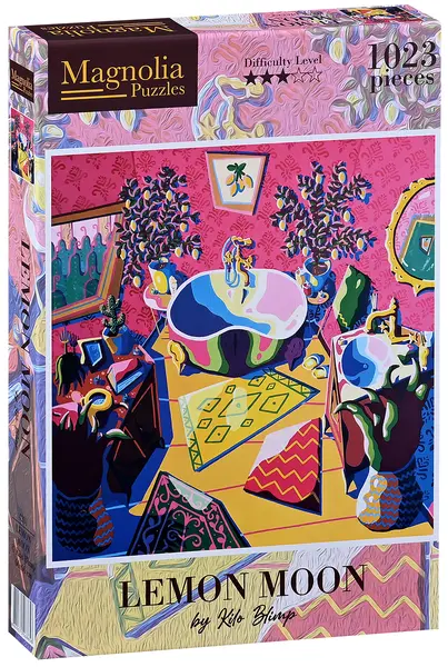 Puzzle Magnolia din 1023 piese - Lună de lămâie