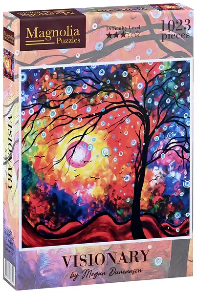 Puzzle Magnolia din 1023 piese - Viziune