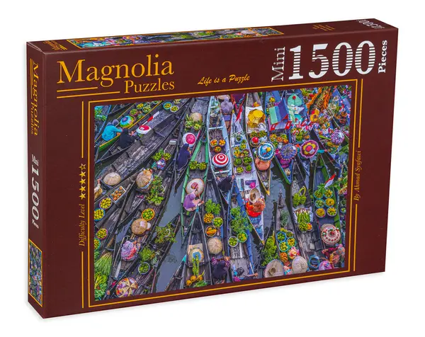 Puzzle Magnolia din 1500 de piese - Piata