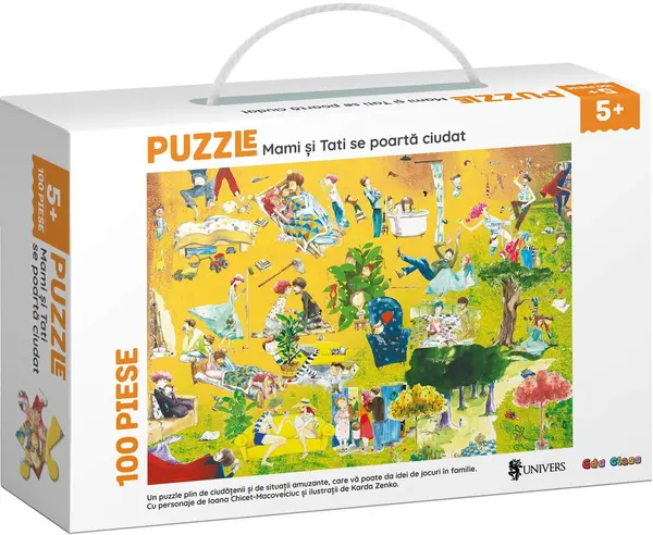 Puzzle - Mami şi tati se poartă ciudat