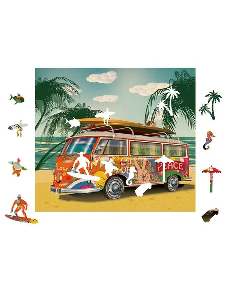 Puzzle - Mandala - The Hippy Van | Logica Giochi