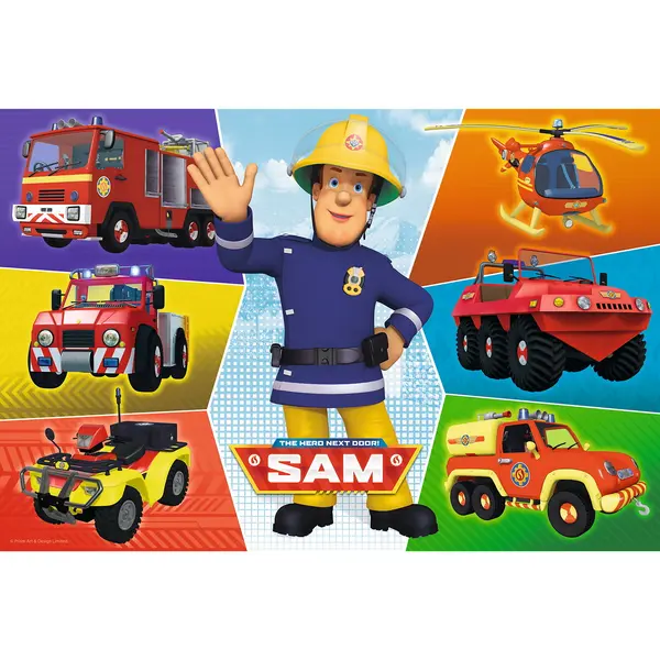 Puzzle Masinile Pompierului Sam | Trefl