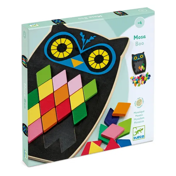 Puzzle mozaic Bufnita