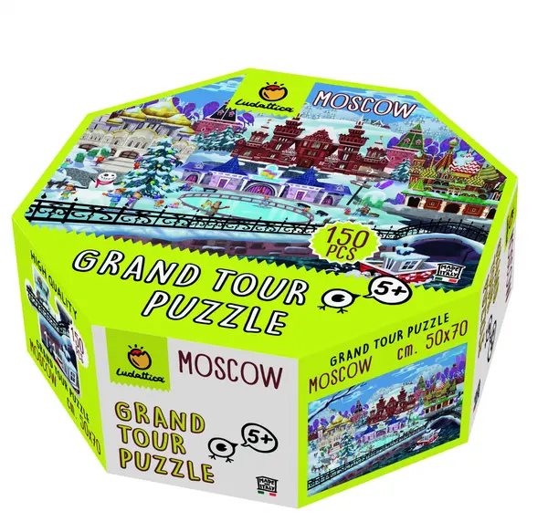 Puzzle - Ocolul Pamantului: Moscova | Ludattica