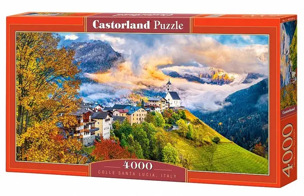 Puzzle panoramic Castorland din 4000 de piese - Colle Santa Lucia in Italia