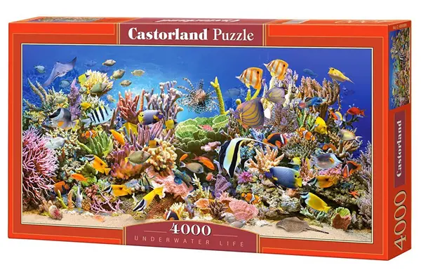 Puzzle panoramic Castorland din 4000 de piese - Viata in mare