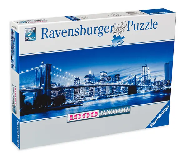 Puzzle panoramic Ravensburger din 1000 de piese - Luminosul New York