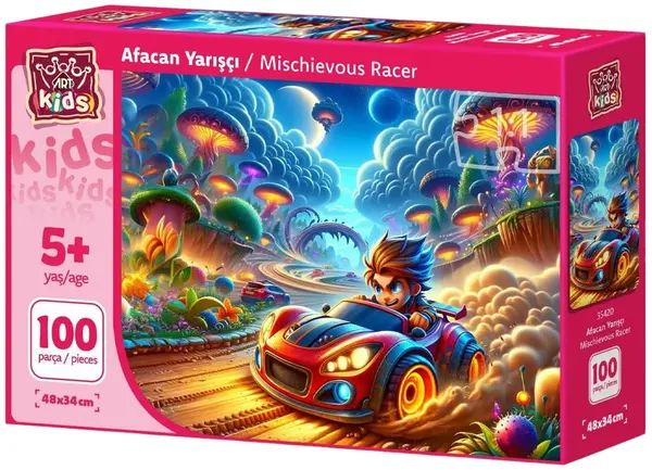 Puzzle pentru copii Art Puzzle din 100 piese - Concurent iscusit